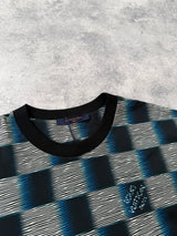 Louis Vuitton Damier dark night blue tee