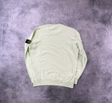 Stone island light green jumper