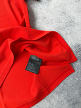 Prada red polo shirt