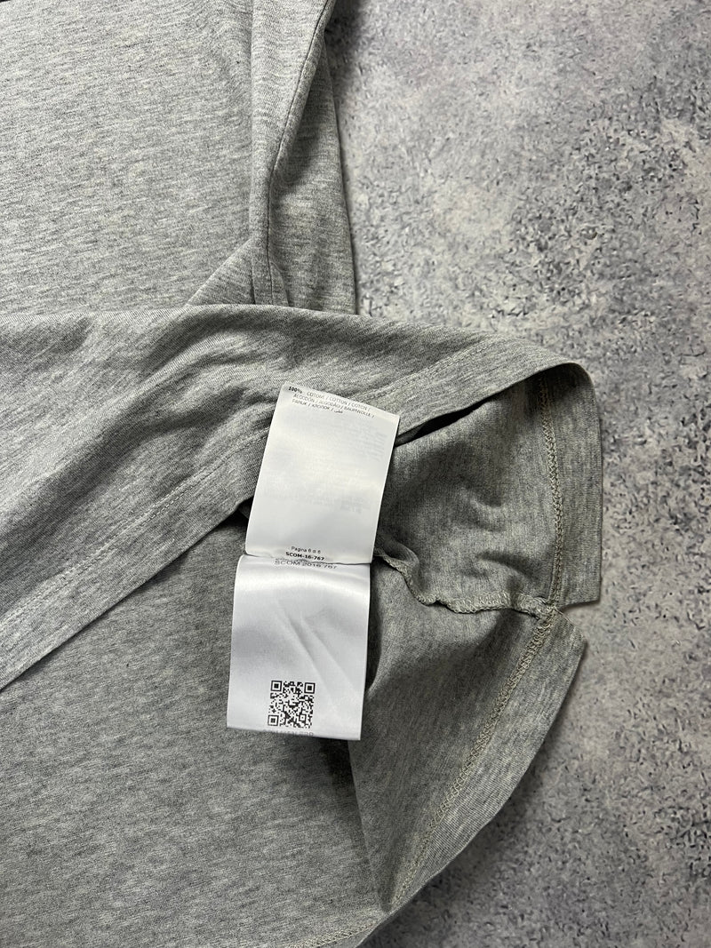 Moncler grey arm logo tee