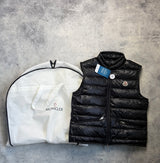 Moncler black GUI gilet