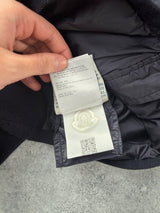 Moncler navy button tricot cardigan