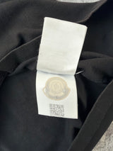 Moncler black spellout tee