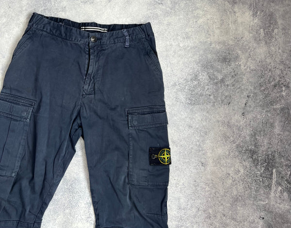 Stone island 2017 navy cargo trousers