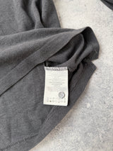 Moncler charcoal grey L/S polo shirt