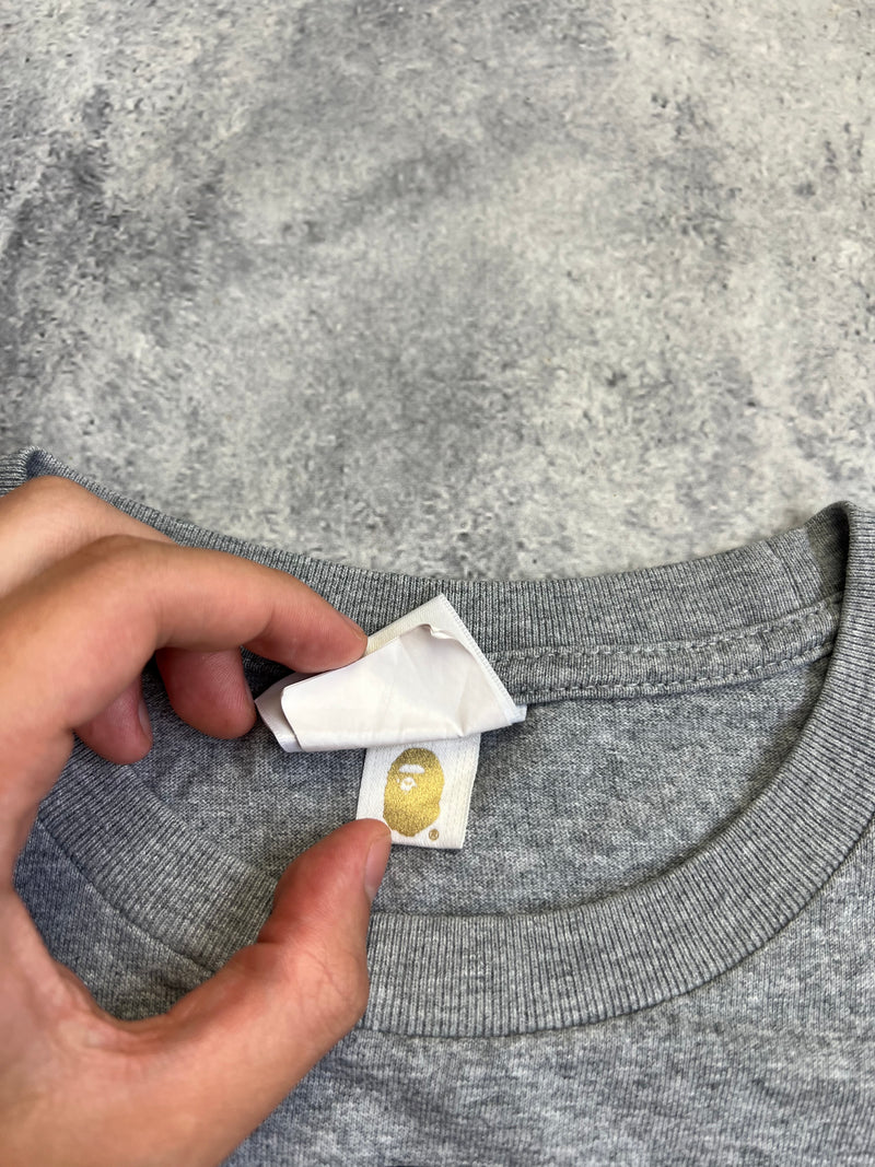 Bape grey baby Milo tee