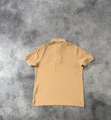 Stone island peach polo shirt