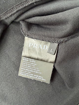 Prada black polo shirt