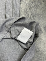 Moncler big logo grey tee