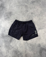 Off-white tab swim shorts navy