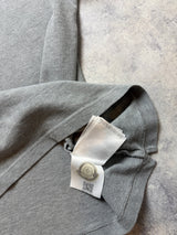 Moncler grey polo shirt