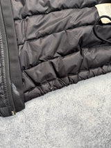 Stone island micro rip stop black down gilet