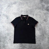 Moncler navy polo shirt