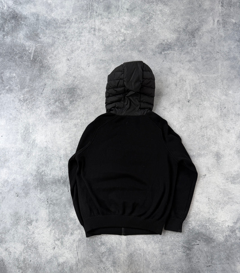 Canada goose black label Hybridge knit reversible hoodie