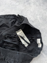 Stone island black cargo trousers