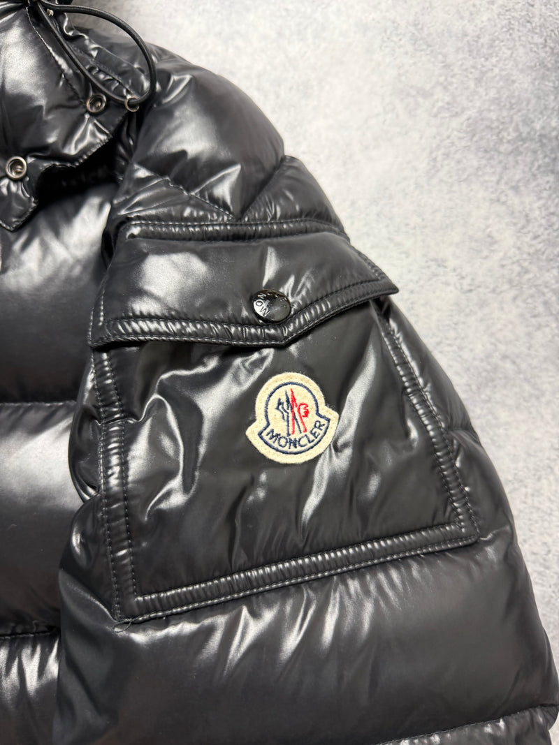 Moncler black maya giubbotto jacket