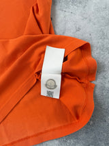 Moncler orange polo shirt