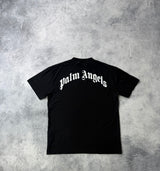 Palm angels black broken palm tree tee