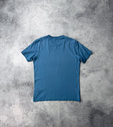 CP company logo print blue tee