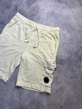 CP company yellow cotton shorts