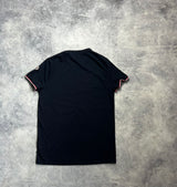 Moncler navy arm logo tee