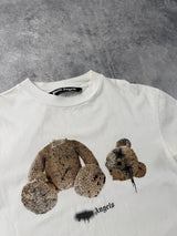 Palm angels white kill the bear tee
