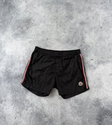 Moncler black swim shorts