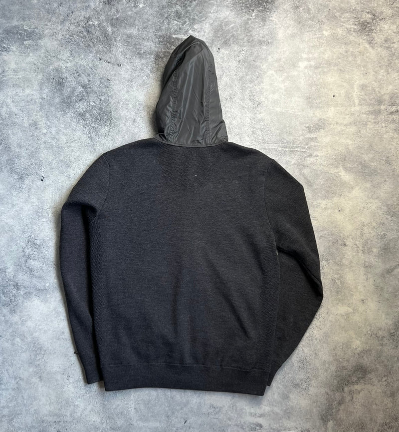 Canada goose iron grey windbridge hoodie