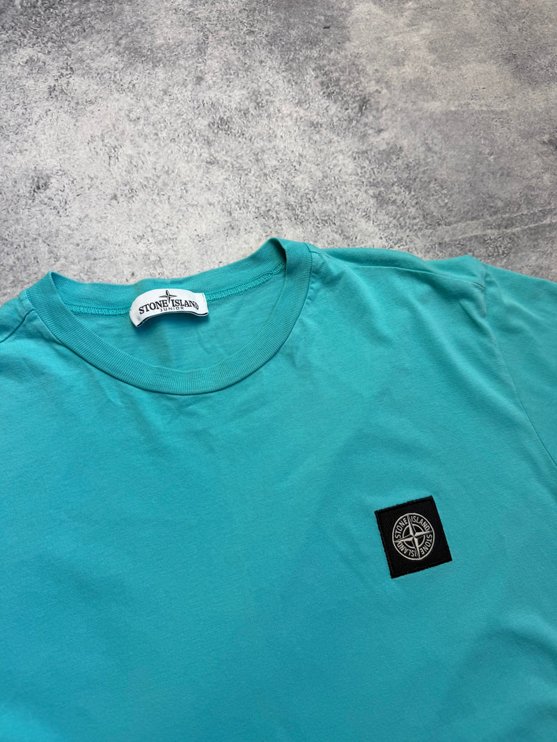 Stone island JUNIOR turquoise tee