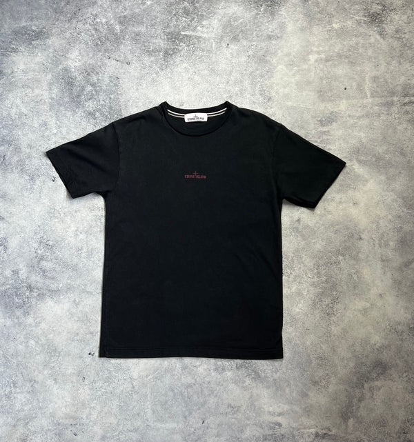 Stone island 2020 black graphic tee