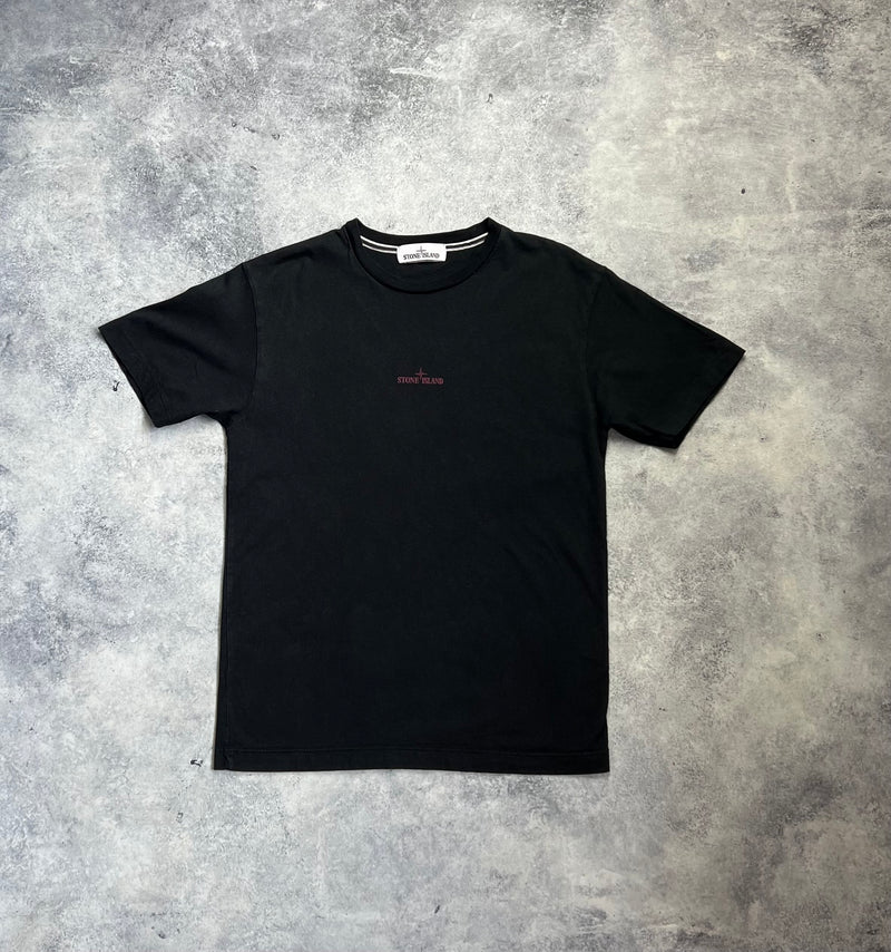 Stone island 2020 black graphic tee