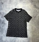 Louis Vuitton grey & black monogram tee