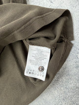 Moncler khaki L/S polo shirt