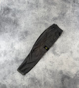 Stone island charcoal grey cargo trousers
