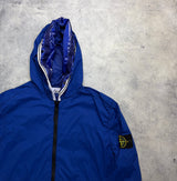 Stone island 2022 royal blue skin touch nylon-tc jacket