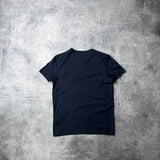 Moncler blue double logo tee