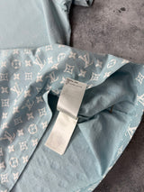 Louis Vuitton baby blue gradient tee