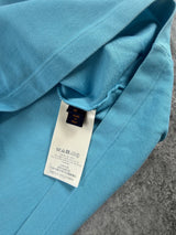 Louis Vuitton half Damier pocket blue tee