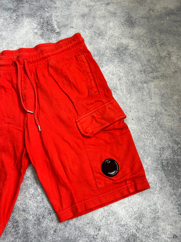 CP company red cotton shorts