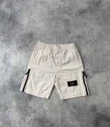 Stone island SS22 pale pink cargo shorts