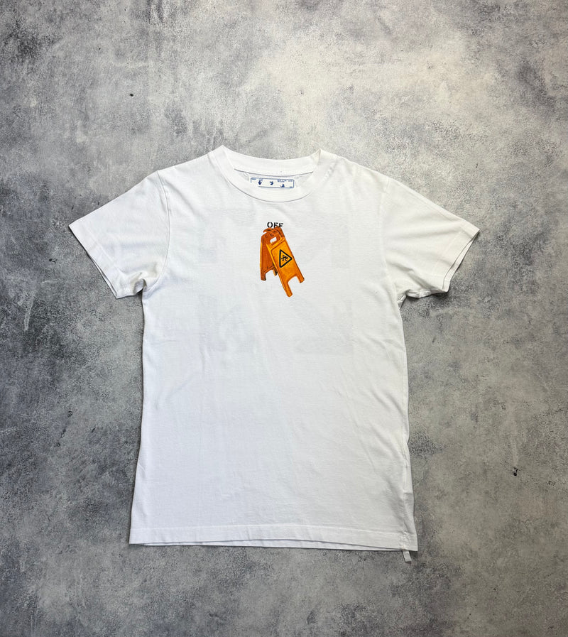 Off-white pascal skeleton white tee