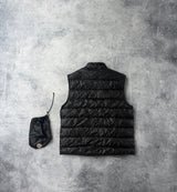 Moncler black GUI gilet