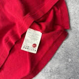 Moncler red polo shirt