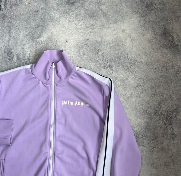 Palm angels lilac track jacket