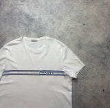 Moncler white graphic tee
