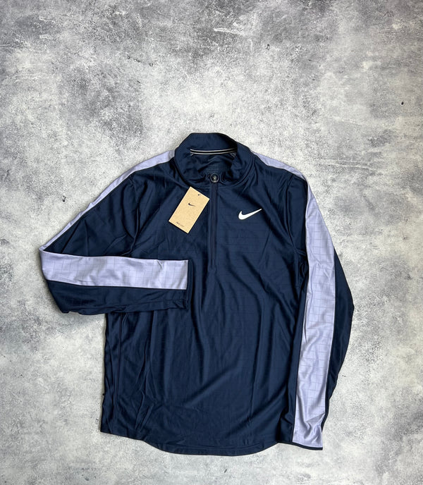 Nike 1/4 zip dri-fit track jacket