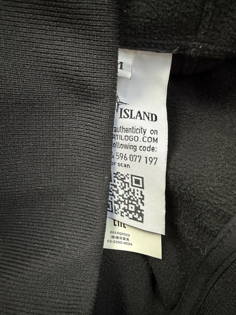 Stone island 2018 black soft shell-r jacket