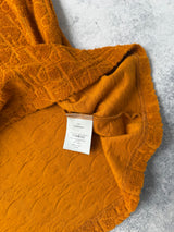Dior oblique orange towel tee