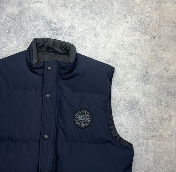 Canada goose black label navy gilet