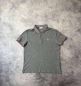Moncler grey polo shirt